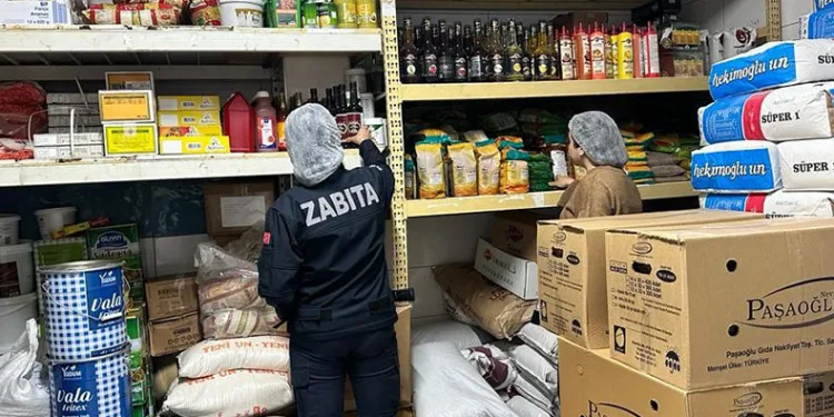Zabıta ekiplerinden yılbaşı öncesi denetim