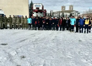 Bayburt’ta saha tatbikatı
