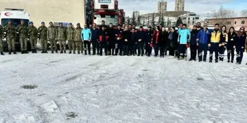 Bayburt’ta saha tatbikatı