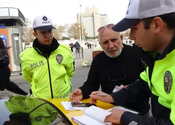 Ticari taksi denetiminde şoförlere ceza yağdı