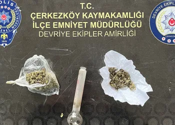 Tekirdağ’da uyuşturucu operasyonu