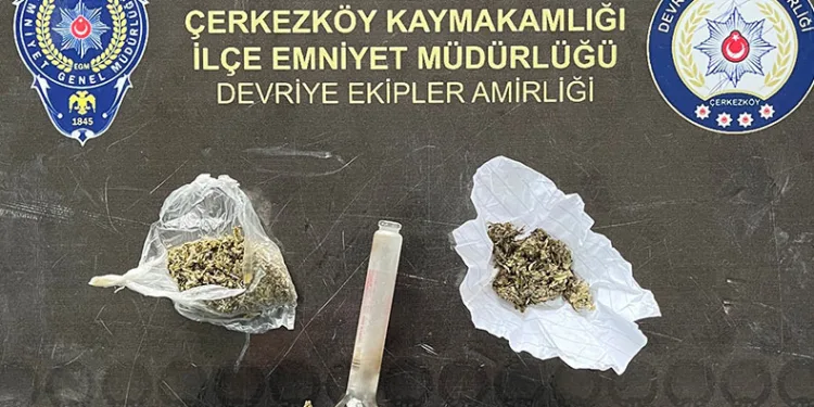 Tekirdağ’da uyuşturucu operasyonu