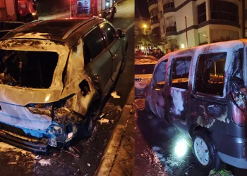 Kuşadası’nda araçların kundaklandığı iddiası
