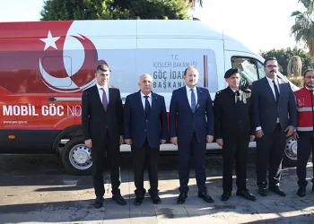 Mobil göç araçları hizmet vermeye başladı