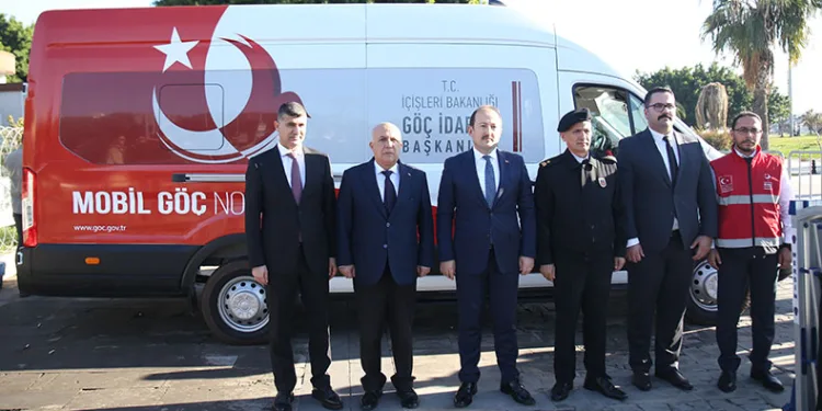 Mobil göç araçları hizmet vermeye başladı