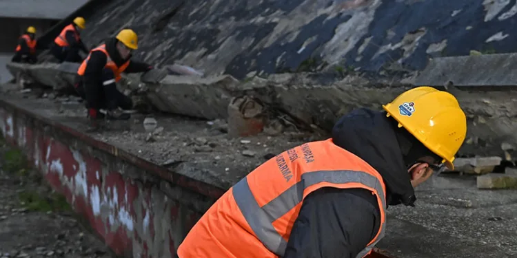1.derece deprem bölgesinde tatbikat