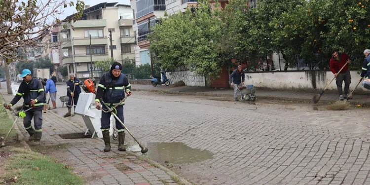 Kış temizlik çalışmaları devam ediyor