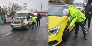 Tutak’ta kış lastiği denetimi