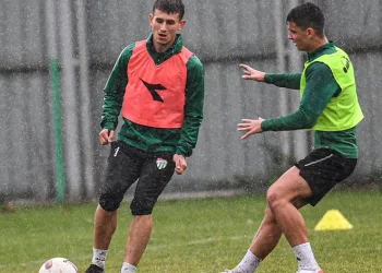 Bursaspor’da maç hazırlıkları devam ediyor