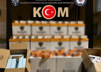 Kocaeli’de 470 bin makaron ele geçirildi
