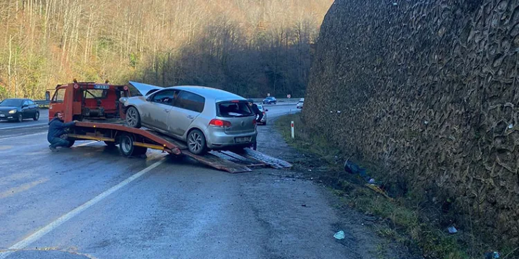 Zonguldak’ta trafik kazası