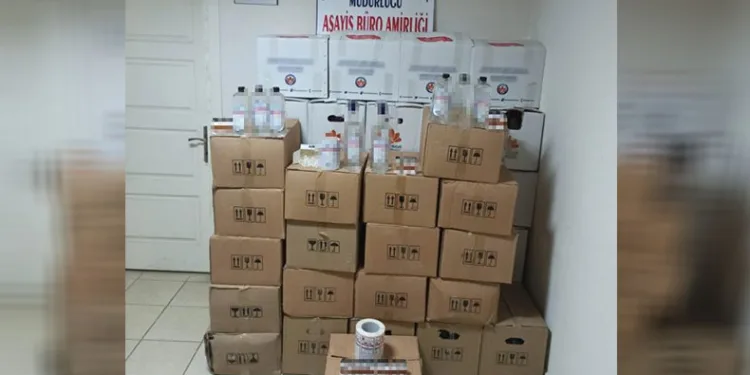 Bursa Karacabey’de yılbaşı öncesi ‘sahte içki’ operasyonu