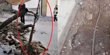 Yer altından kaçak elektrik çektiler