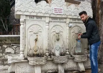 Dağ suyu şebekesi alt yapı çalışmalarından zarar gördü