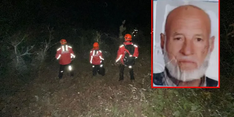 Yaşlı adam sağ bulunduktan sonra hayatını kaybetti