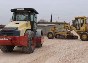 Kırsal mahallelerde üstyapı çalışması devam ediyor