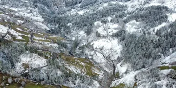 Ilgaz Dağı’nın eteklerinde kartpostallık görüntüler