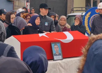 Cumhurbaşkanlığı koruma görevlisi polis son yolculuğa uğurlandı