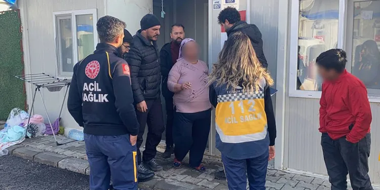 Polis camdan girip etkisiz hale getirdi
