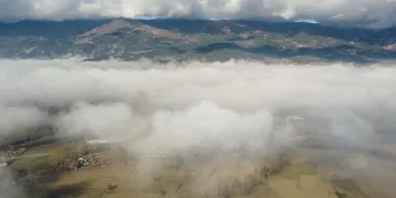 Mudurnu’da sis manzarası