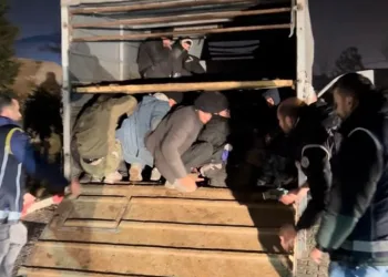 45 düzensiz göçmen yakalandı