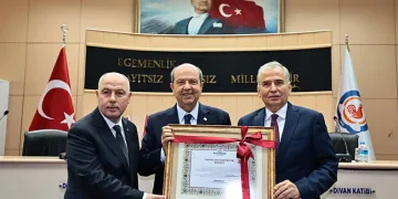 KKTC Cumhurbaşkanı Tatar, Denizlili oldu