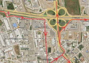 Beşevler Kavşağı’da trafik düzenlemesi