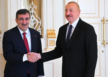 Cevdet Yılmaz, Azerbaycan Cumhurbaşkanı Aliyev ile görüştü