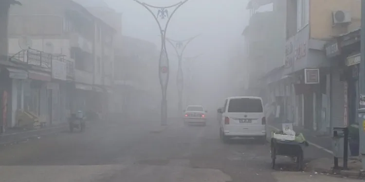 Soğuk hava ve sis etkili oldu