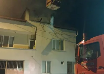 İnegöl’de yangın paniği