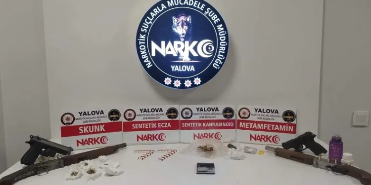 Yalova’da uyuşturucu operasyonunda 1 tutuklama