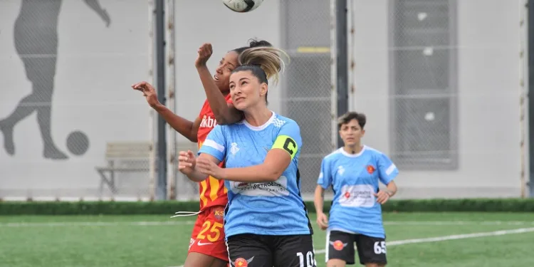 Kadınlar 1. Lig: Kayseri Kadın FK: 3 – Şırnak Belediyespor: 1
