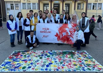 Deprem bölgesine anlamlı destek