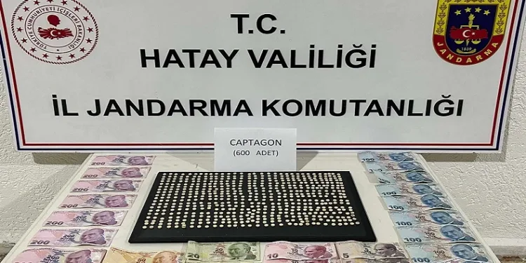 600 adet uyuşturucu hap ele geçirildi