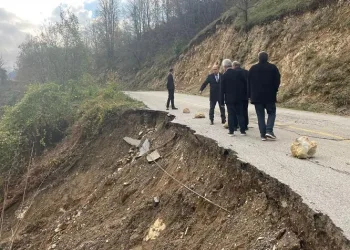 Heyelanın izleri silinecek
