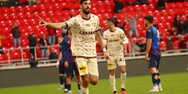 Kubilay Kanatsızkuş, Göztepe’de ilk golünü attı