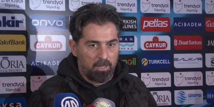 Çaykur Rizespor Teknik Direktörü İlhan Palut: “Bu turu kesinlikle atlamak istiyorduk”