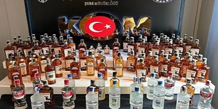 Yılbaşı öncesi kaçak içki operasyonu