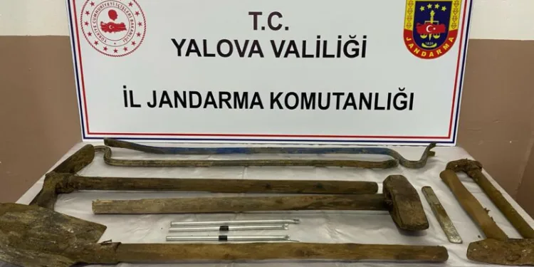 Yalova’da jandarmadan definecilere suçüstü