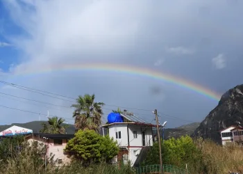 Gökyüzünde görsel şölen