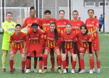 Kayseri Kadın FK, ilk yarıyı 5. sırada tamamladı