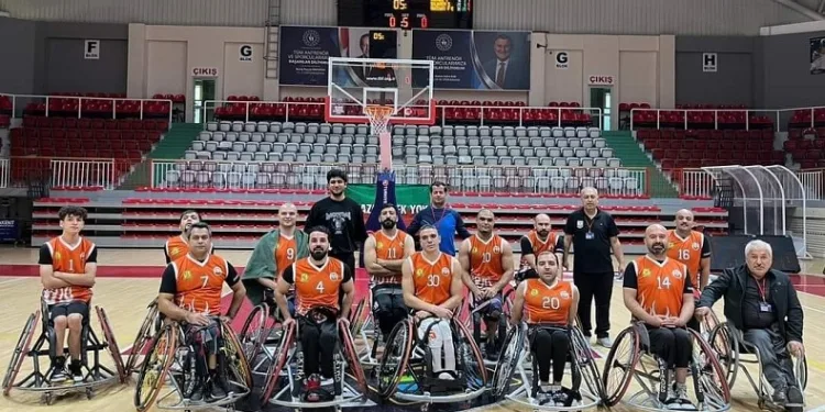 Şanlıurfa Büyükşehir Belediyesi Tekerlekli Sandalye Basketbol Takımı engel tanımıyor