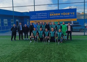 Sakarya Büyükşehir Belediyesi Bedensel Engelliler Futbol Takımı, Antalya’dan puanla döndü