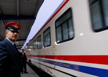 Yılın ilk seferinde Doğu Ekspresi Erzurum’da mola verdi