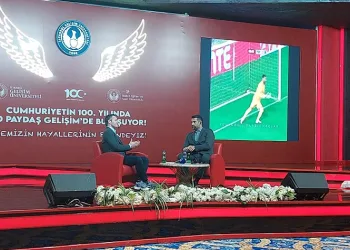 Spor camiasının ünlü isimleri, İGÜ’de buluştu