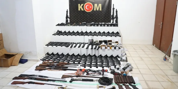 Silah kaçakçılarına “Kafes” operasyonu