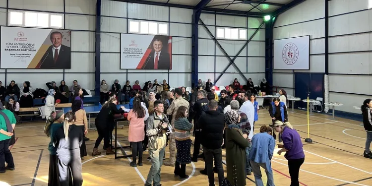 Çukurca’daki sportif etkinliklere kadınlardan yoğun ilgi