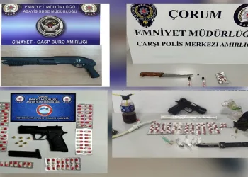 Çorum polisinden “şok” denetim