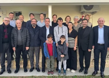 Kulüpler Birliği Başkanı Ali Koç ve beraberindeki heyet, Halil Umut Meler’i ziyaret etti