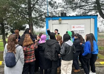 Öğrenciler atık suyun yolculuğuna tanıklık etti
